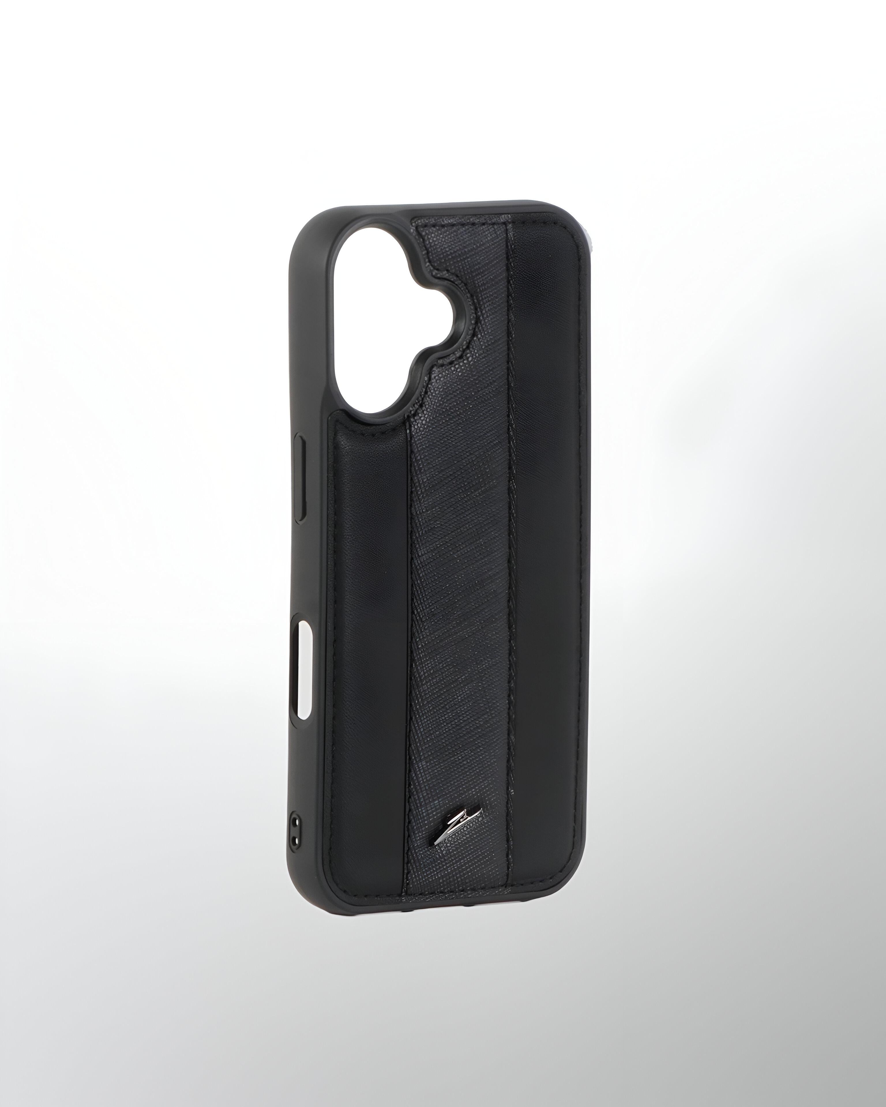 iPhone 16 Series Leather Case with MagSafe (Sporty Black)