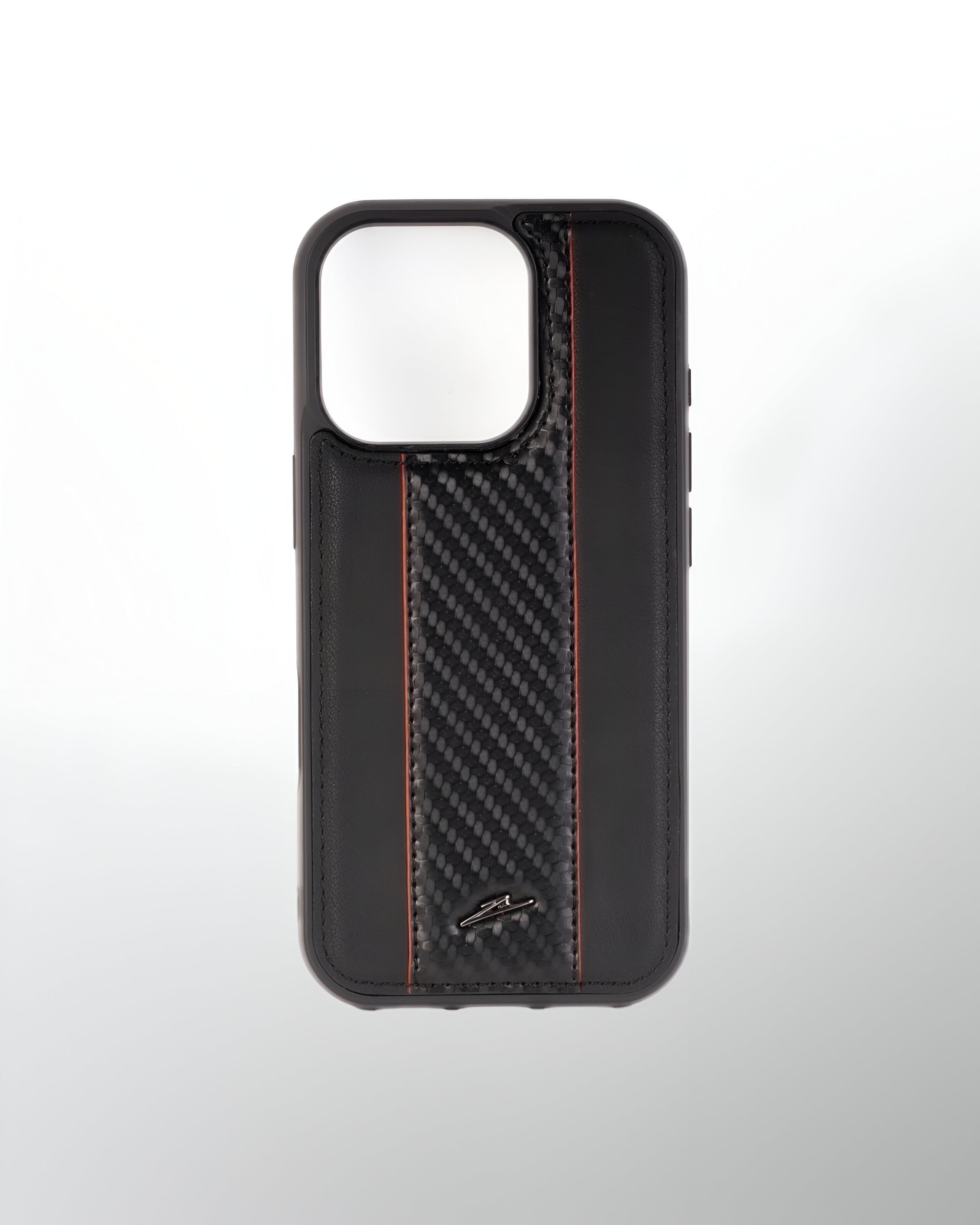 iPhone 16 Series Leather Case with MagSafe (Sporty Black RS)